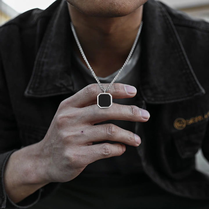 VNOX Geometric Pendant Necklace