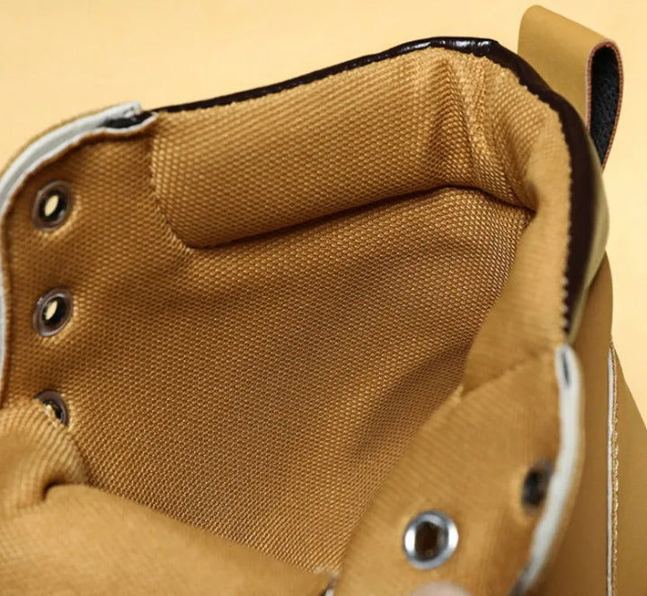 Men Leather Shoes High Top Boots Fashion Motorcycle Ankle Boots Men Winter Boots Man Shoes Lace-Up Botas Hombre Spring Hot Sale