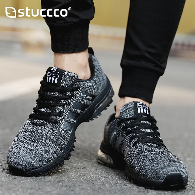 Breathable Casual White Slip-On Sneakers